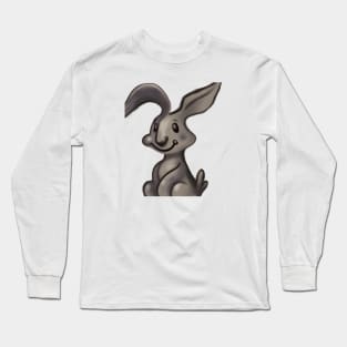 Cute Hare Drawing Long Sleeve T-Shirt